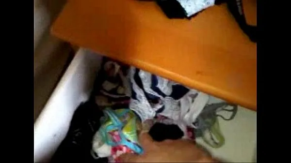 sisters thong collection and dirty thongs/clothes Clip ấm áp mới mẻ