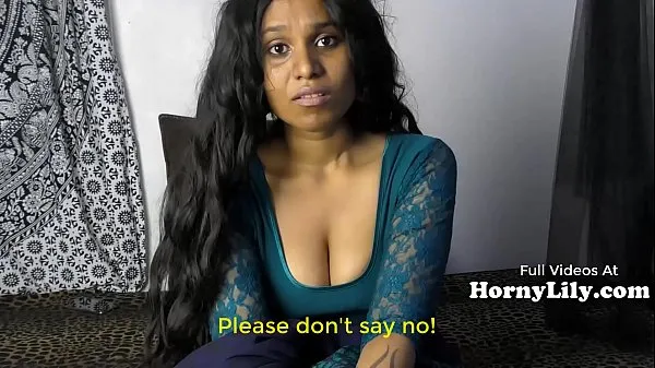 Bored Indian Housewife begs for threesome in Hindi with Eng subtitles Klip hangat segar