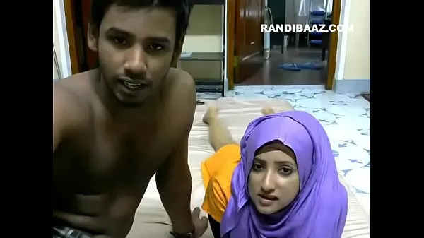 Friske muslim indian couple Riyazeth n Rizna private Show 3 varme klip