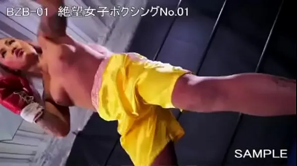 Świeże Yuni DESTROYS skinny female boxing opponent - BZB01 Japan Sample ciepłe klipy