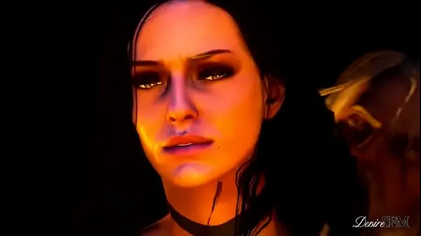 Sveži The Throes of Lust - A Witcher tale - Yennefer and Geralt topli posnetki