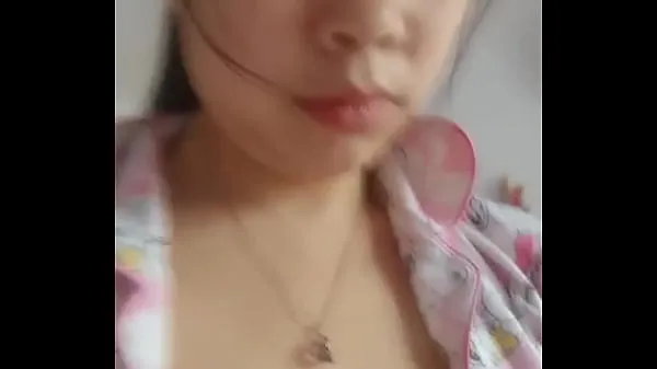Chinese girl pregnant for 4 months is nude and beautiful Klip hangat yang segar