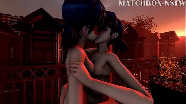 Świeże Miraculous ladybug lesbian kiss ciepłe klipy