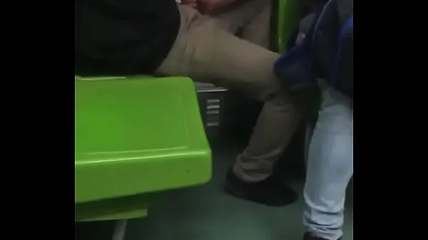 Sveži Jacket in the subway topli posnetki