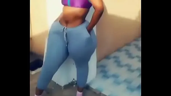 African girl big ass (wide hips Klip hangat yang segar