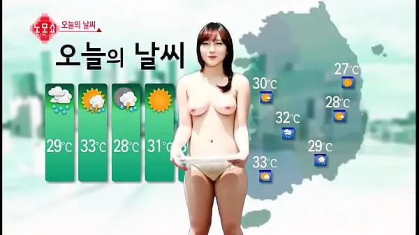 Friss Korea Weather meleg klipek