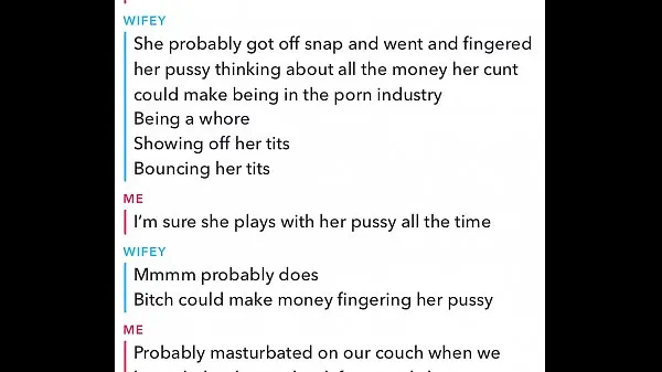 Friske My Wife Teasing Me With Her Pussy Sexting varme klip