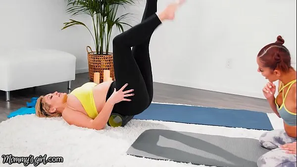 Fresh MommysGirl Vanna Bardot Has A Hardcore Fingering Yoga Training With Hot MILF Ryan Keely warm Clips