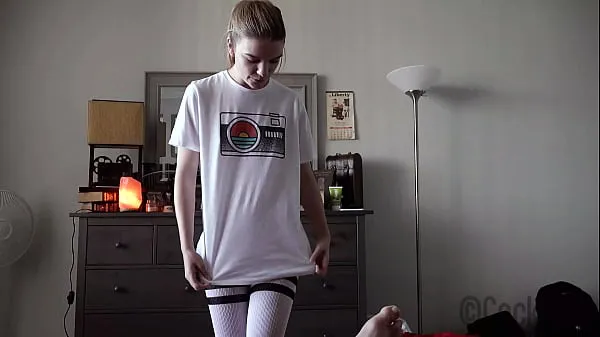 Fresh Seductive Step Sister Fucks Step Brother in Thigh-High Socks Preview - Dahlia Red / Emma Johnson warm Clips