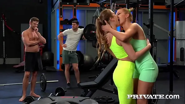 Fresh Stunning Babes Alexis Crystal, Cherry Kiss and Martina Smeraldi milk 2 studs at the gym! Deepthroat, anal, squirting, fisting, DP and more in this wild orgy! Full Flick & 1000s More at warm Clips