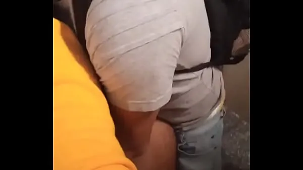 Fresh Brand new giving ass to the worker in the subway bathroom warm Clips