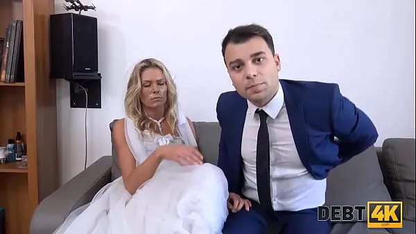 Fresh DEBT4k. Brazen guy fucks another mans bride as the only way to delay debt warm Clips