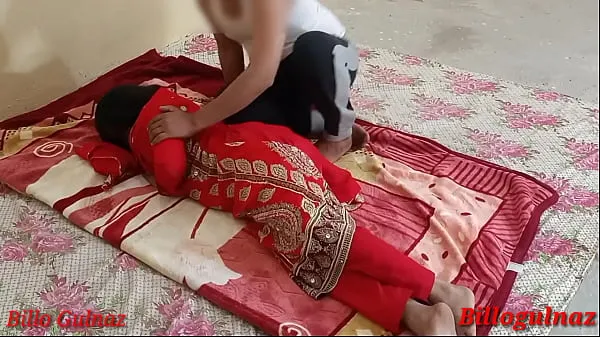 Fresh Indian newly married wife Ass fucked by her boyfriend first time anal sex in clear hindi audio warm Clips