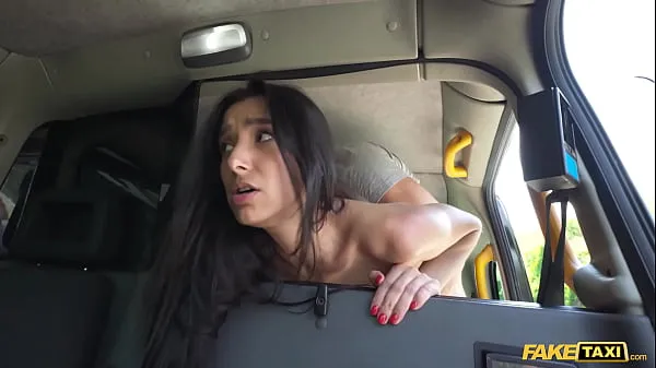 Fresh Fake Taxi Sex starved taxi driver fucks the tight pussy of his passenger warm Clips