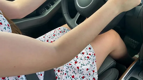 Fresh Stepmother: - Okay, I'll spread your legs. A young and experienced stepmother sucked her stepson in the car and let him cum in her pussy warm Clips