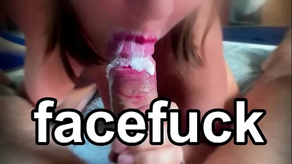 Verse AMATEUR FACEFUCK. FACE FUCK CUM SWALLOW. CUM IN MOUTH HOMEMADE warme clips