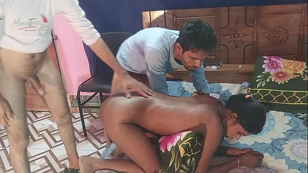 Fresh First time sex desi girlfriend Threesome Bengali Fucks Two Guys and one girl , Hanif pk and Sumona and Manik warm Clips