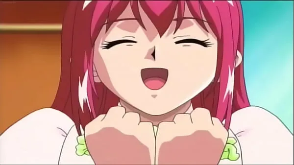 Fresh Cute red hair maid enjoys sex (Uncensored Hentai warm Clips