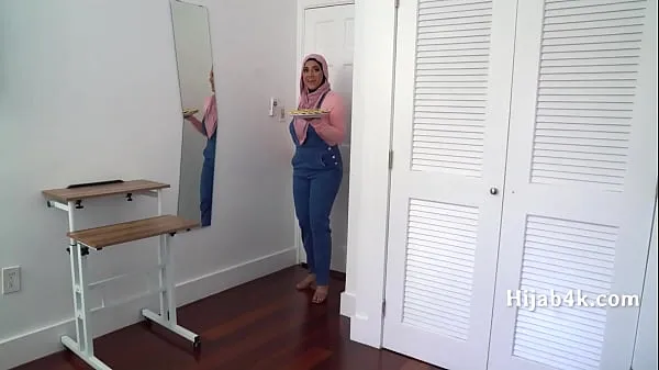 Taze Corrupting My Chubby Hijab Wearing StepNiece sıcak Klipler