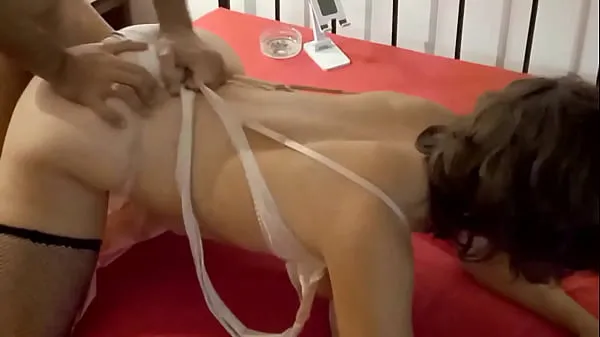 1574 - Slut in Satin Thong and Bra, Heels, Doggy Style, Blowjob, Pussy Licking, Ass Licking Clip ấm áp mới mẻ