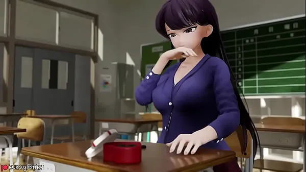 Fresh Komi-san breast and cock expansion warm Clips