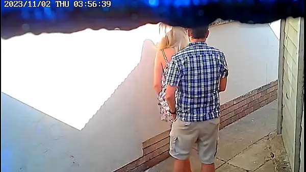Świeże Daring couple caught fucking in public on cctv camera ciepłe klipy
