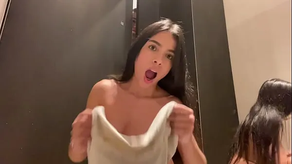 They caught me in the store fitting room squirting, cumming everywhereمقاطع دافئة جديدة